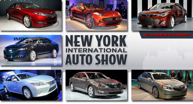 گزارش تصویری از رونمایی خودرو های جدید در نمایشگاه نیویورک