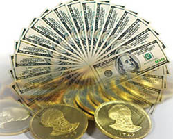 افزایش قیمت طلا، سکه و ارز نسبت به روز گذشته