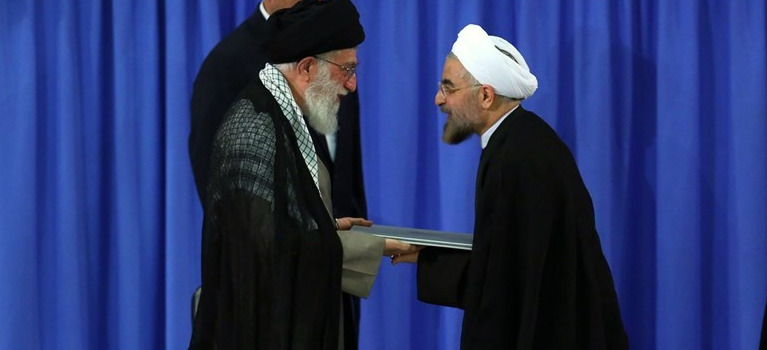 حسن روحانی رسماً رئیس‌جمهور ایران شد