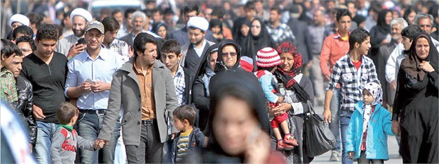 جمعیت ایران 77.4 میلیون نفری شد