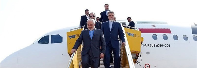هیات ایرانی وارد وین شد؛ ظریف و اشتون مذاکره می کنند
