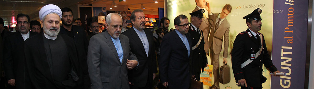 ظریف در رم/ مذاکرات وزیران خارجه ایران و ایتالیا در دستور کار