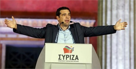 پیروزی مخالفان سیاستهای ریاضت اقتصادی در یونان و کاهش مجدد ارزش برابری یورو