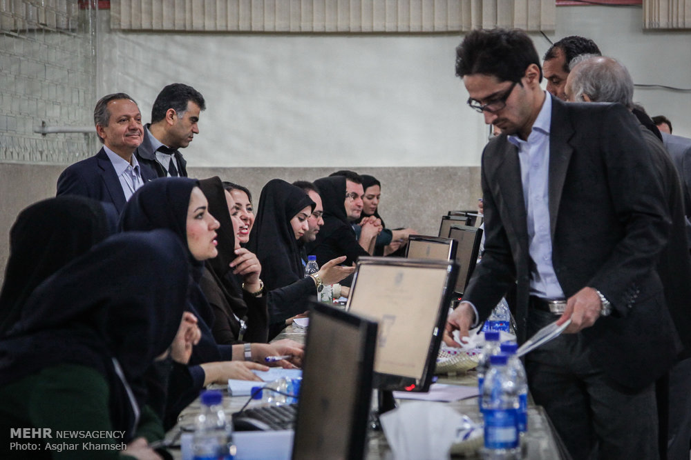 گزارش تصویری (3) از انتخابات اتاق بازرگانی تهران