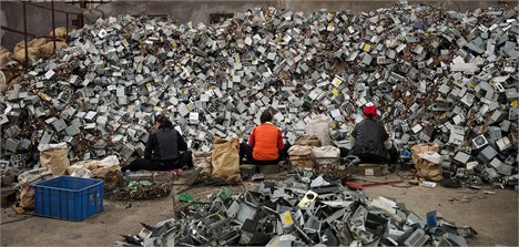 تولید 42 میلیون تن زباله برقی-الکترونیکی در سال 2014