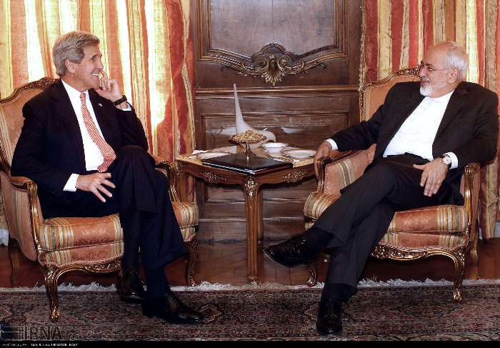 گزارش تصویری از حضور وزیرخارجه آمریکا در اقامتگاه سفیر ایران پس از ۳۰ سال