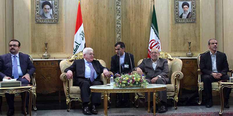 رییس جمهوری عراق وارد تهران شد
