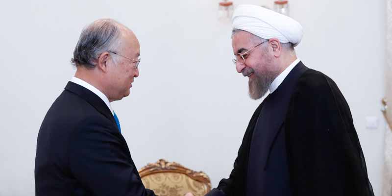 آمانو پنج‌شنبه در تهران با روحانی دیدار می‌کند