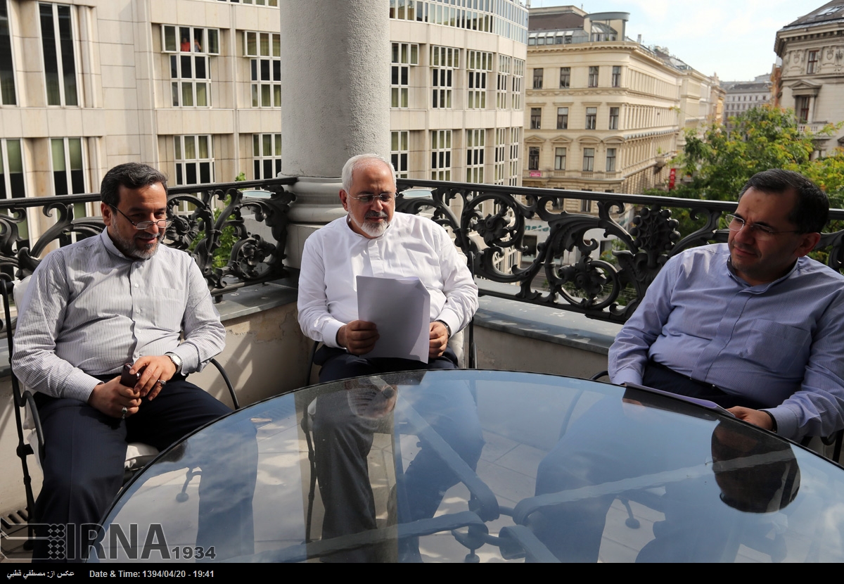 گزارش تصویری: تیم مذاکره کننده ایران در محل اقامت هتل کوبورگ