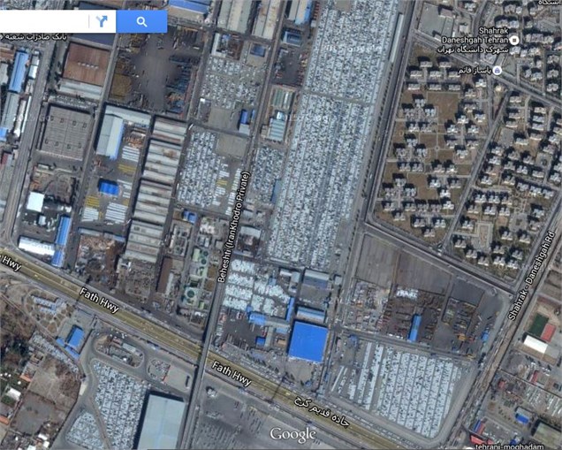 ایران خودرو: عکس‌ ماهواره‌ای از پارکینگ ایران خودرو مربوط به بهمن 92 است