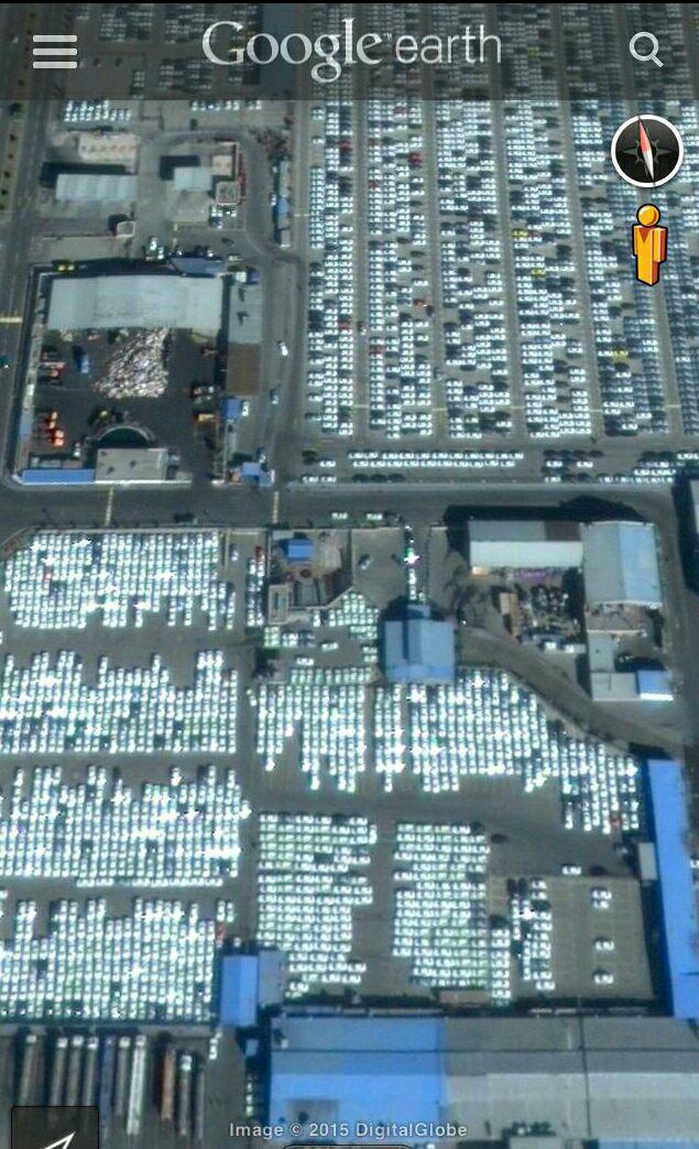 ایران خودرو: عکس‌ ماهواره‌ای از پارکینگ ایران خودرو مربوط به بهمن 92 است