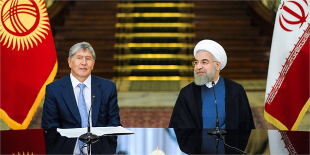 بیانیه مشترک روسای جمهور ایران و قرقیزستان