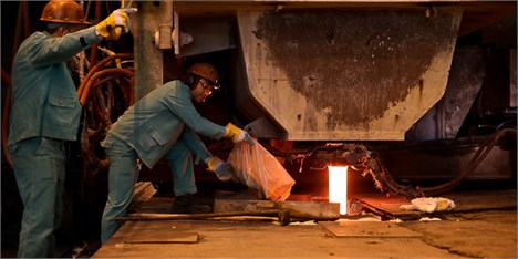 مسیریابی در صنعت فولاد ایران