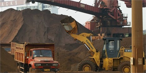 کاهش تقاضا موجب سقوط قیمت جهانی سنگ‌آهن شد