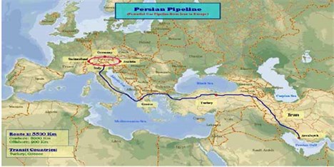 ایران بازیگر عمده صادرات گاز در اروپا می‌شود