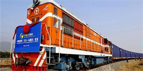 نخستین قطار چینی وارد تهران شد