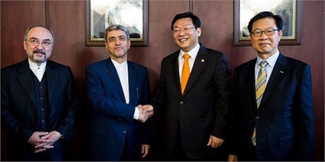 امضای یادداشت تفاهم 5 میلیارد یورویی تامین مالی میان ایران و کره جنوبی