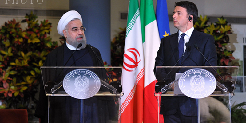 روابط تهران- رم در سال 94 / سفر روحانی به ایتالیا در صدر تحولات
