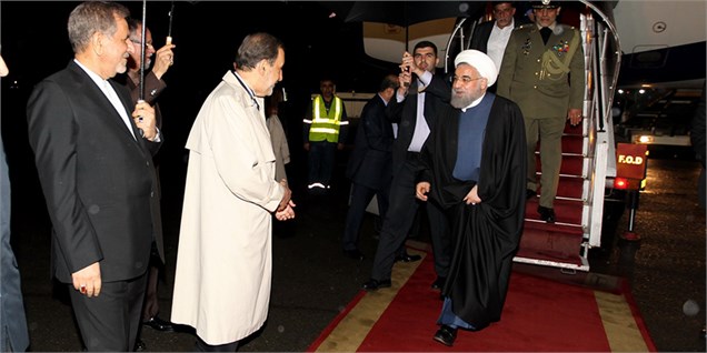 رییس جمهوری به تهران بازگشت