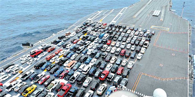 افزایش ۱۶۴ درصدی واردات خودرو به کشور در فروردین ۹۵