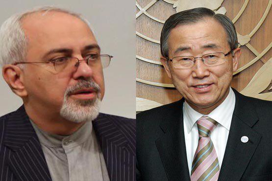 ظریف در نامه به بانکی‌مون: این آمریکاست که باید غرامات معوقه سیاست‌های خصمانه‌اش علیه ایران را بپردازد