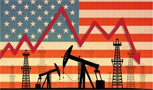 سقوط قیمت نفت خام آمریکا