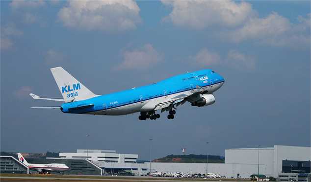 توقف پروازهای شرکت هواپیمایی KLM به ایران از اول مهر