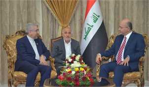 صالح بر گسترش روابط با ایران در حوزه انرژی تاکید کرد