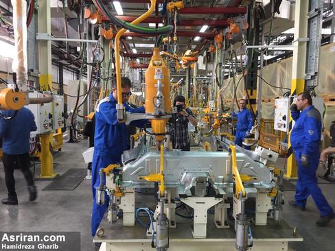 افتتاح رسمی خط تولید پژو 301 در ایران خودرو