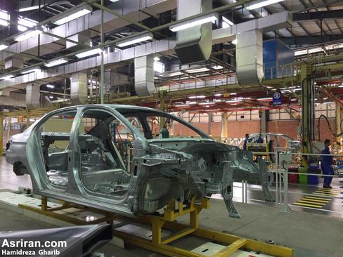 افتتاح رسمی خط تولید پژو 301 در ایران خودرو