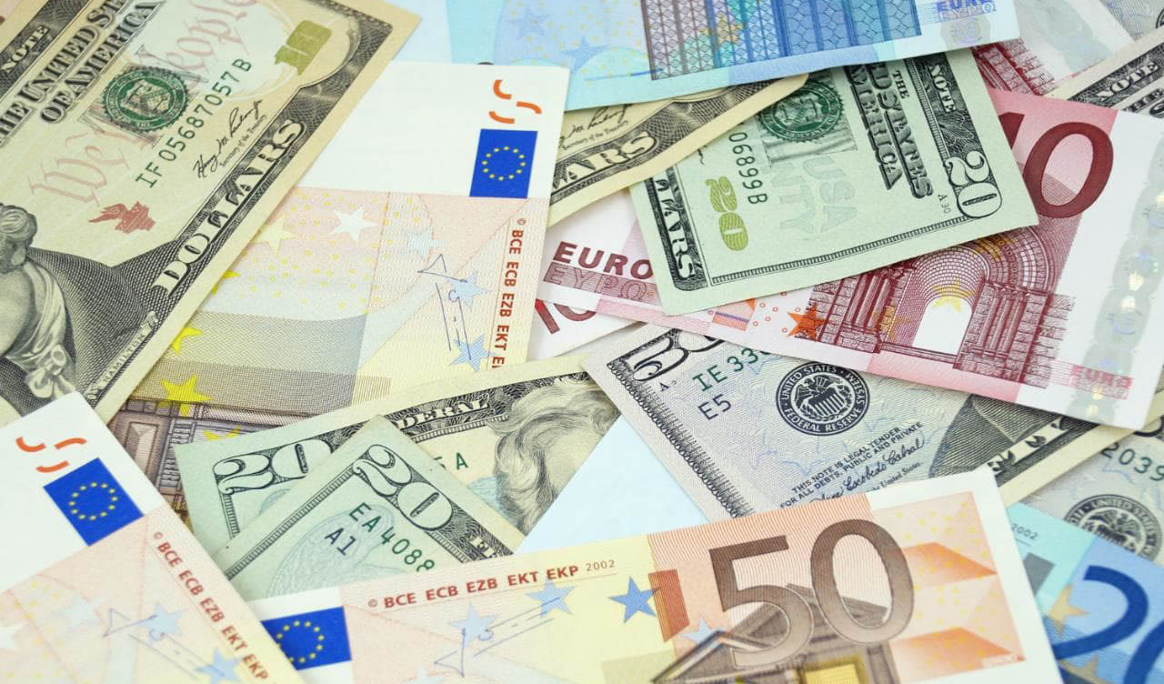 روند نزولی نرخ رسمی یورو و ۹ ارز دیگر