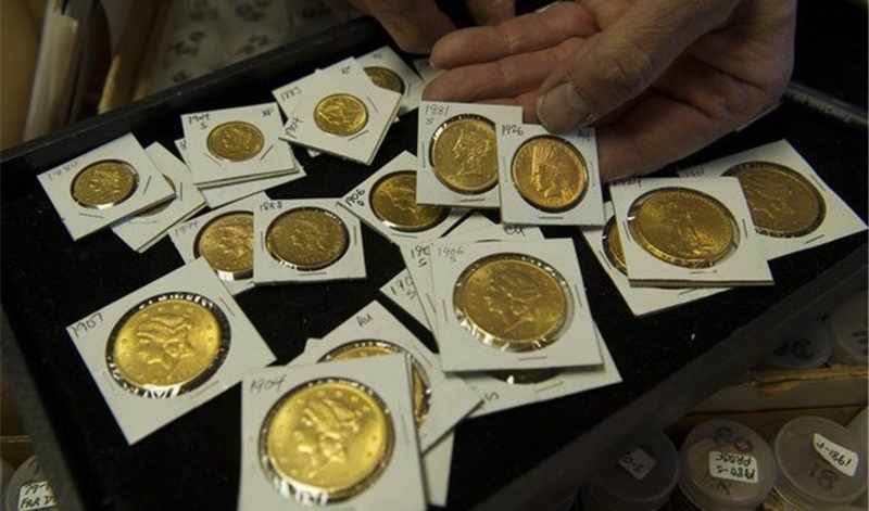 ریزش قیمت‎ها در بازار طلا و سکه