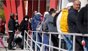 جمعیت بیکاران آمریکا ۲.۴ میلیون نفر طی یک هفته افزایش یافت