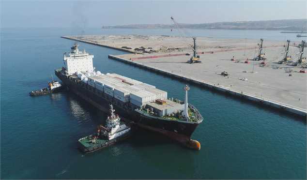 خط تجارت دریایی چابهار به چین برای اولین بار راه اندازی شد