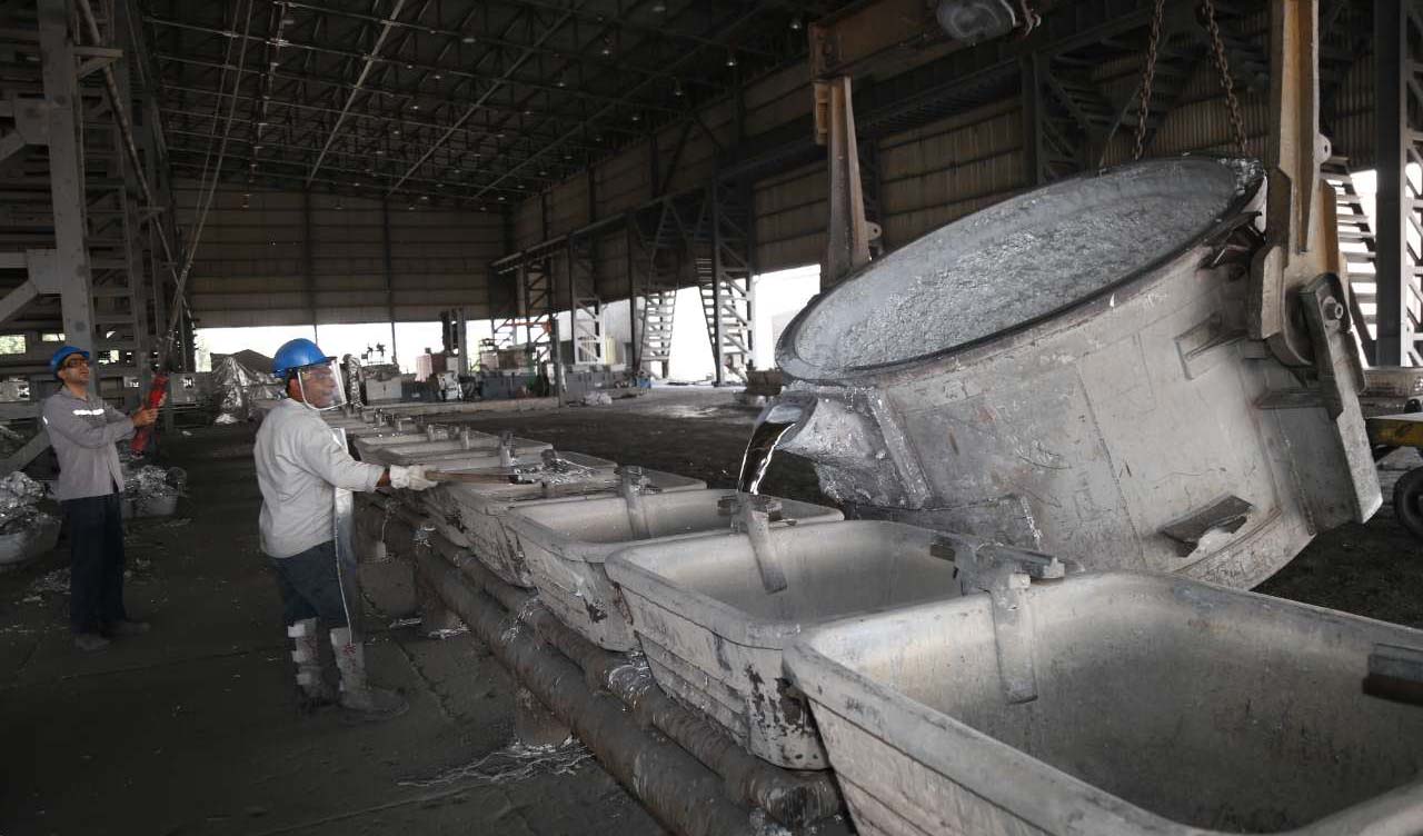 جهش تولید آلومینیوم و افزایش تولید آهن اسفنجی