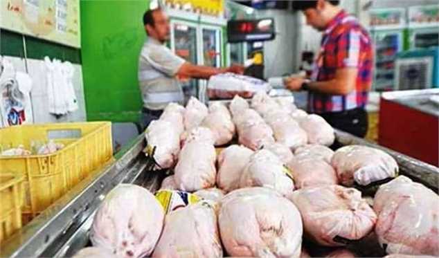کاهش ١۵ هزار تومانی قیمت مرغ