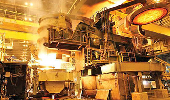 بیش از ۴۳ میلیون تن فولاد خام و محصولات فولادی در کشور تولید شد