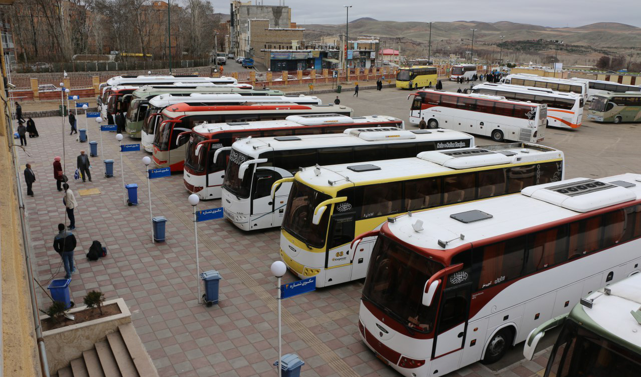 افزایش ۷۵ درصدی نرخ بلیت اتوبوس‌ها در سفر اربعین