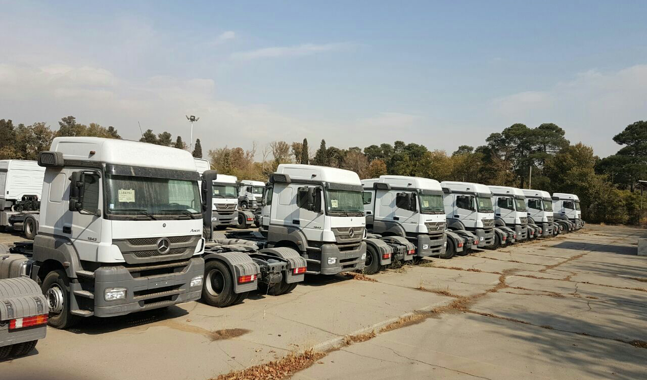 ترخیص 2170 کامیون وارداتی با عمر 3 سال از گمرک سهلان آذربایجان شرقی