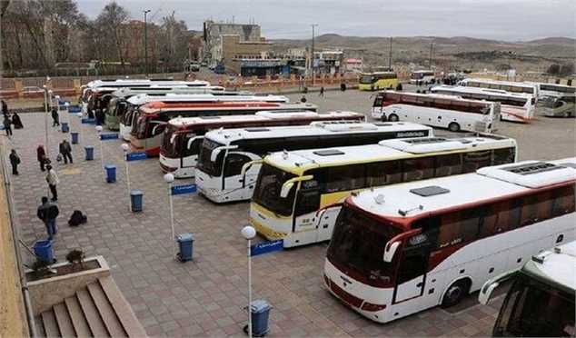 برقراری سرویس‌های فوق العاده اتوبوس برون‌شهری در پایانه‌های مسافری